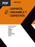 Soporte Ensamble y Adhesivos