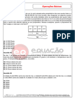 Operações Basicas - Questões