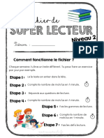 Ficher Lecture Niveau 2