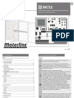 Manual de Utilizare Unitate de Comanda Pentru Porti Batante Motorline MC52