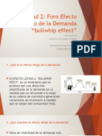 Actividad 2 Foro Efecto Látigo de La Demanda "Bullwhip Effect"