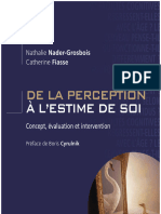 De La Perception À Lestime de Soi - Concept Évaluation Et Intervention (Questions de Personne)