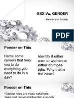 SEX Vs Gender