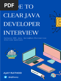 Guide To Clear Java Developer Interview Free Sample