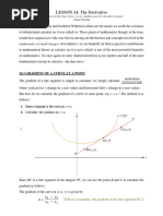 AddMathLesson (5th Form Term 1, Lesson 24 - The Derivative)