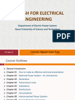 English For Electrical Engineering Lecture Note