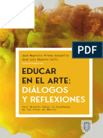 Educando en El Arte. Diálogos y Reflexiones, 2023. FASE AM. Edit. Univ. UABC
