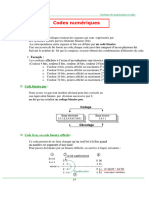 Codes Numériques Partie 1