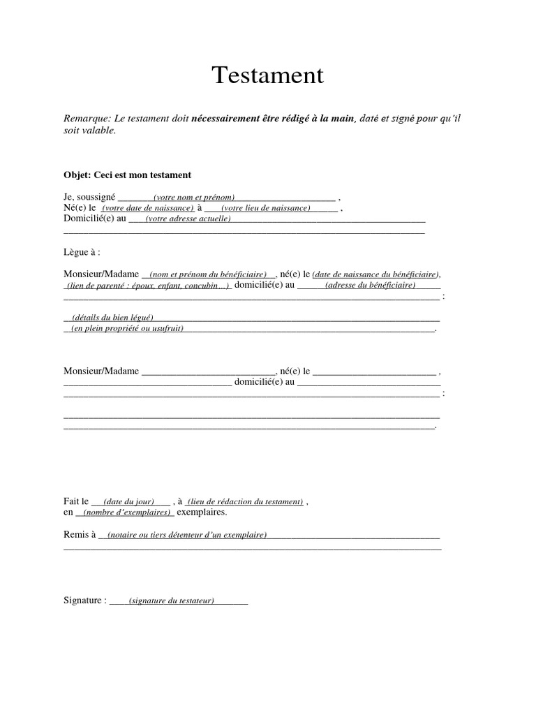 mod-le-de-testament-olographe-en-fran-ais-pdf-droit