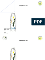 Weekly Lesson Plan Format