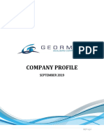 Company Profile: September 2019