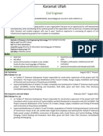 Karamat Ullah CV 1