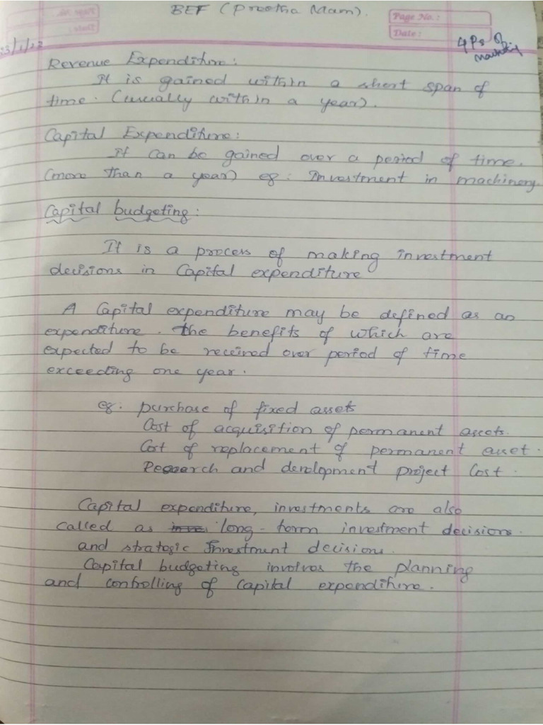 BEF (Finance) Note's | PDF
