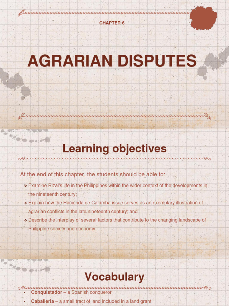 Hacienda de Calamba Dispute Analysis | PDF | Philippines
