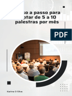 Livro Digital Passo A Passo para Captar Palestras