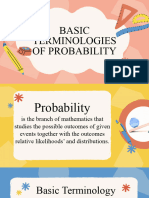 Basic Terminologies of Probability Final