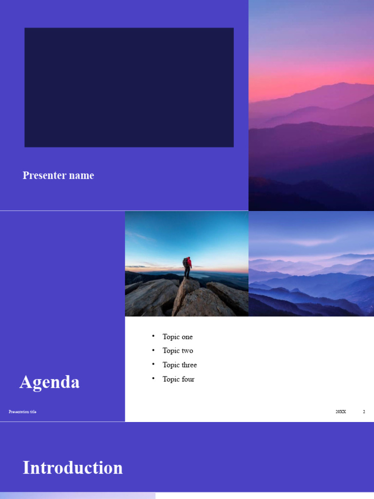 Color Block Design | PDF | Microsoft Power Point | Software