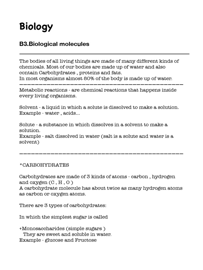 Bio - Chapter 3 and 4 | PDF | Leaf | Carbohydrates