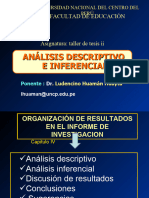 Analisis Descriptivo e Inferencial