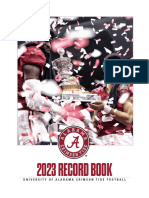 2023 Alabama Football Record Book