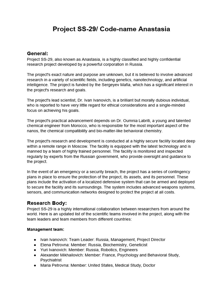 Project SS 29 | PDF | Politics | Science & Mathematics