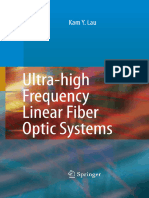 Ultra High Frequency Linear Fiber Optic Systems