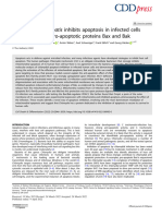 Chlamydia Trachomatis Inhibits Apoptosis in Infected Cells by Targeting The Pro-Apoptotic Proteins Bax and Bak