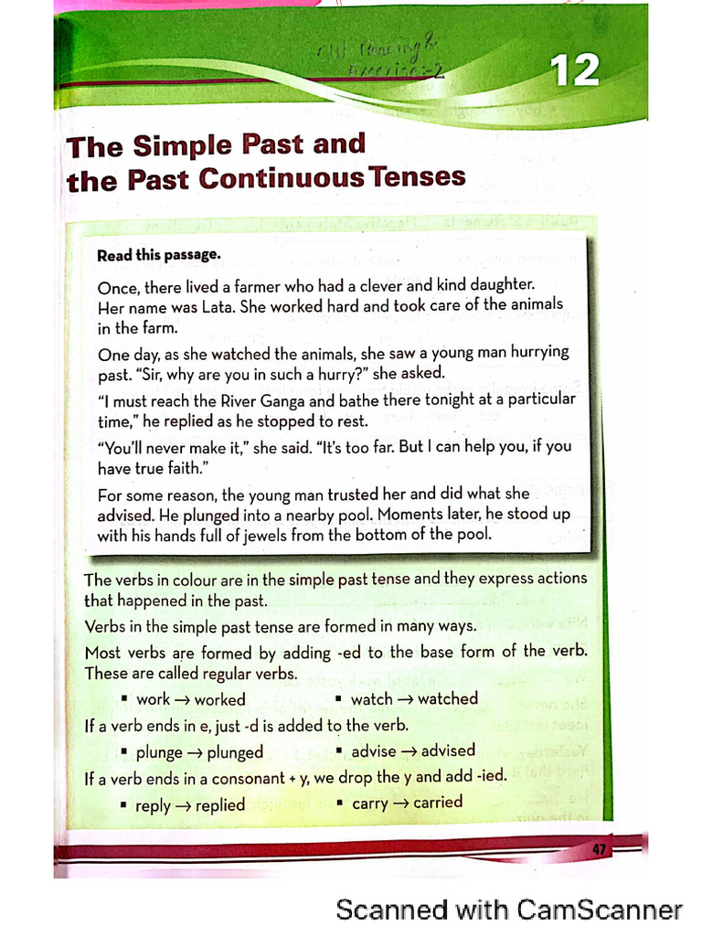WORKSHEET OF PAST CONTINUOUS TENSE FOR GRADE 4 visual data 5