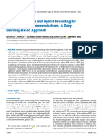 Channel Estimation and Hybrid Precoding For Millimeter Wave Communications A Deep Learning-Based Approach