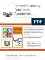 Procedimientos y Funciones 2021