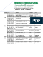 Class Timetable - Day PDF