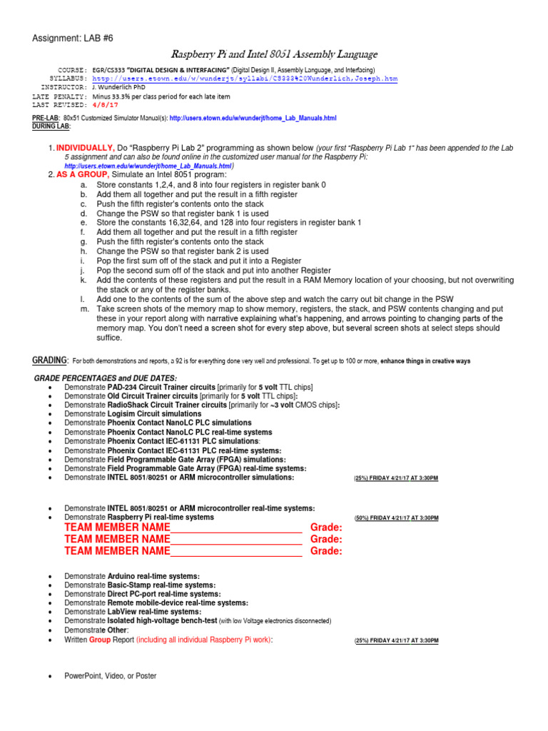 Raspberry Pi Lab 2: A/D Photoresistor | PDF | Field Programmable Gate ...
