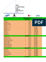 Lista de Precios 27-06-23