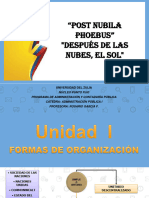 1.2. Formas de Organización