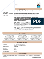 Resume - Shubhashis Nayak - Format7 PDF