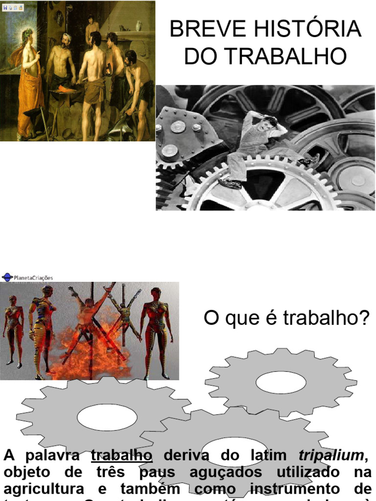 Evolução Histórica do Trabalho e suas Mudanças | PDF | Feudalismo ...