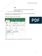 3 Excel Data Entry and Graphs