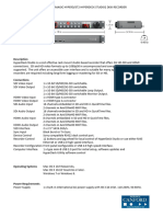 89-0022 Blackmagic Hyperd - st2 Hyperdeck Studio2 Disk Recorder - Canfordised Datasheet