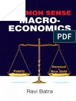 Batra R. Common Sense Macroeconomics 2020