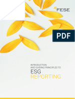 ESG Introduction and Guiding Principles 2020