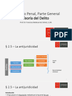 2.5 - La Antijuricidad