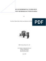 (1999) Stern Et Al., Summary of Experimental Uncertainty Assessment Methodology With Example, IIHR Technical Report