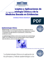 Conceptos y Aplicaciones de La Epidemiología Clínica y de La Medicina Basada en Evidencias