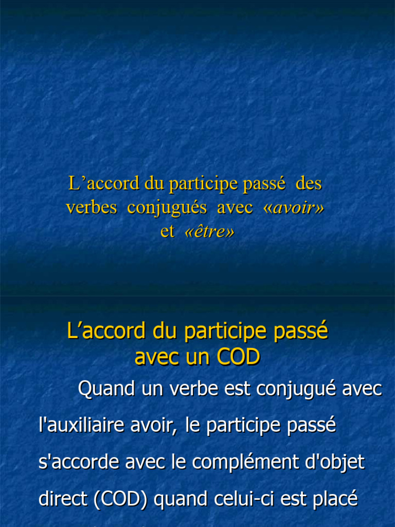 ACCORD DU PARTICIPE PASS visual data 2