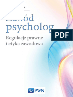 D. Bednarek - Zawód Psycholog. Regulacje Praw