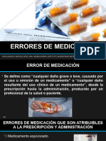 ERRORES DE MEDICACIÓN - Farma Pao y Michelle