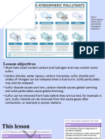Pollutants Summary Table