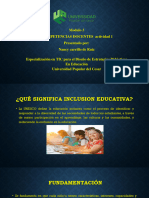 Educacion Inclusiva NANCY