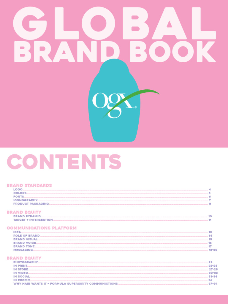 OGX GlobalBrandBook (40407) | PDF