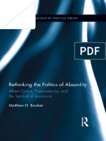 (Routledge Innovations in Political Theory) Matthew H. Bowker - Rethinking The Politics of Absurdity - Albert Camus, Postmodernity, and The Survival of Innocence-Routledge (2013)